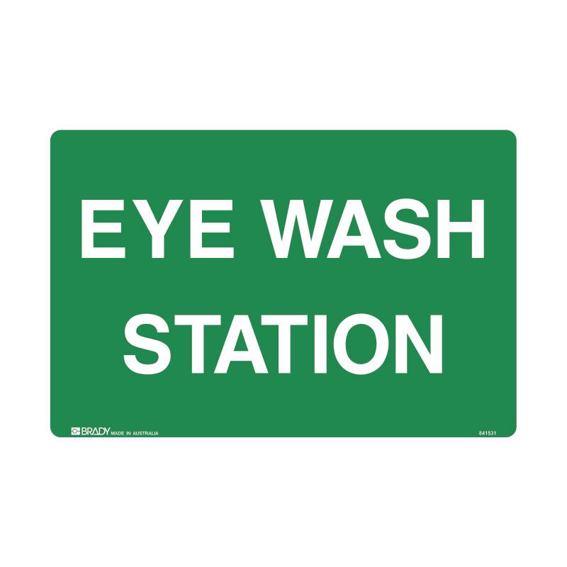 Sign (Emergency) Eye Wash Station M 600x450