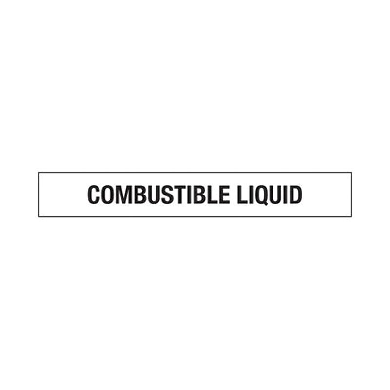Sign Combustible Liquid M 1500x150