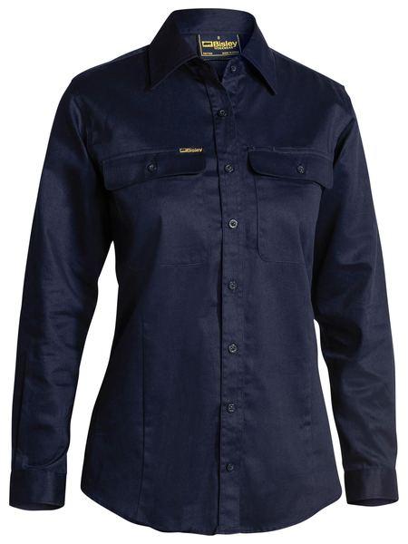 Shirt Bisley Womens Drill 190g BL6339