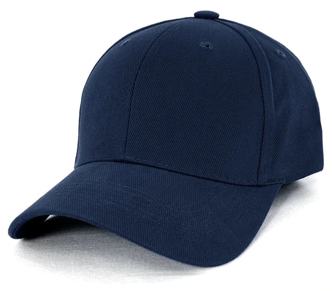 Grace Collection Brushed Cotton Cap Black