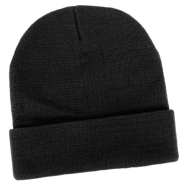 Grace Collection Acrylic Knit Beanie Black