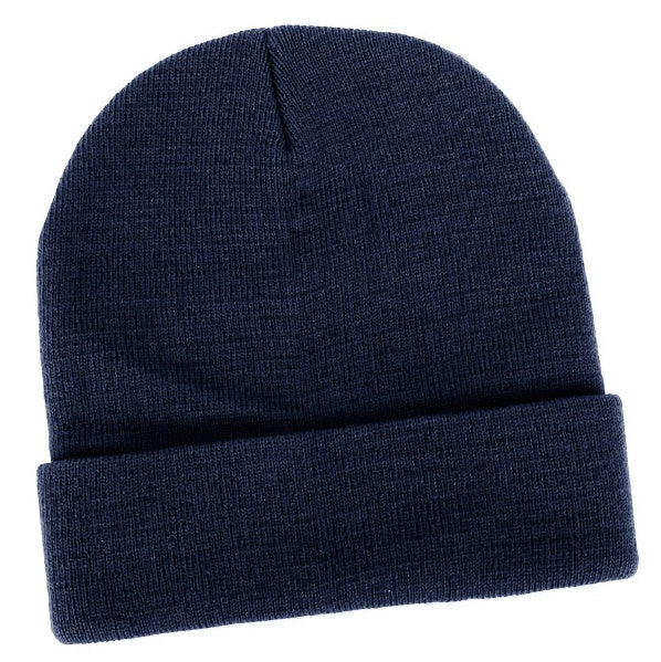 Grace Collection Acrylic Knit Beanie Black