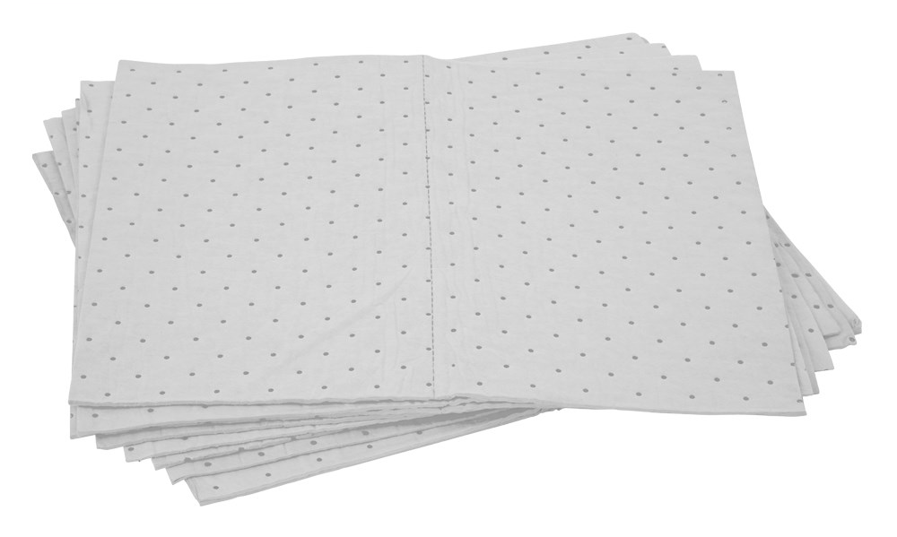 Pratt Hazchem Spill Pads Yellow 300gsm 10pk