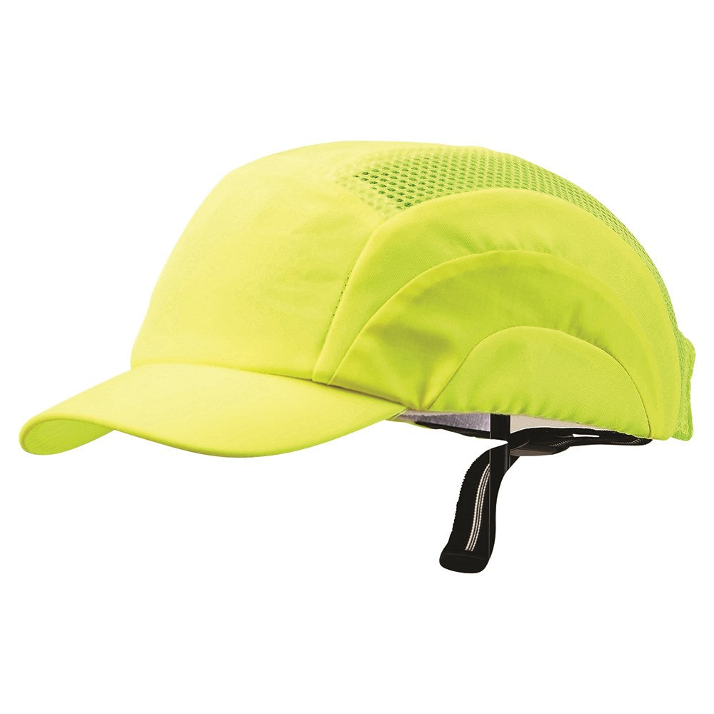 ProChoice Fluoro Yellow Bump Cap with Short Peak