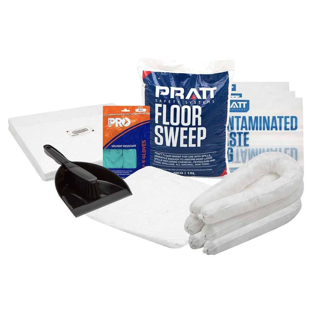 Pratt Oil/Fuel Spill Kit Refill 25L