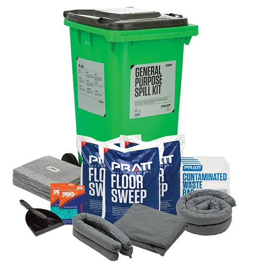 Pratt General Purpose Spill Kit 120L Bin