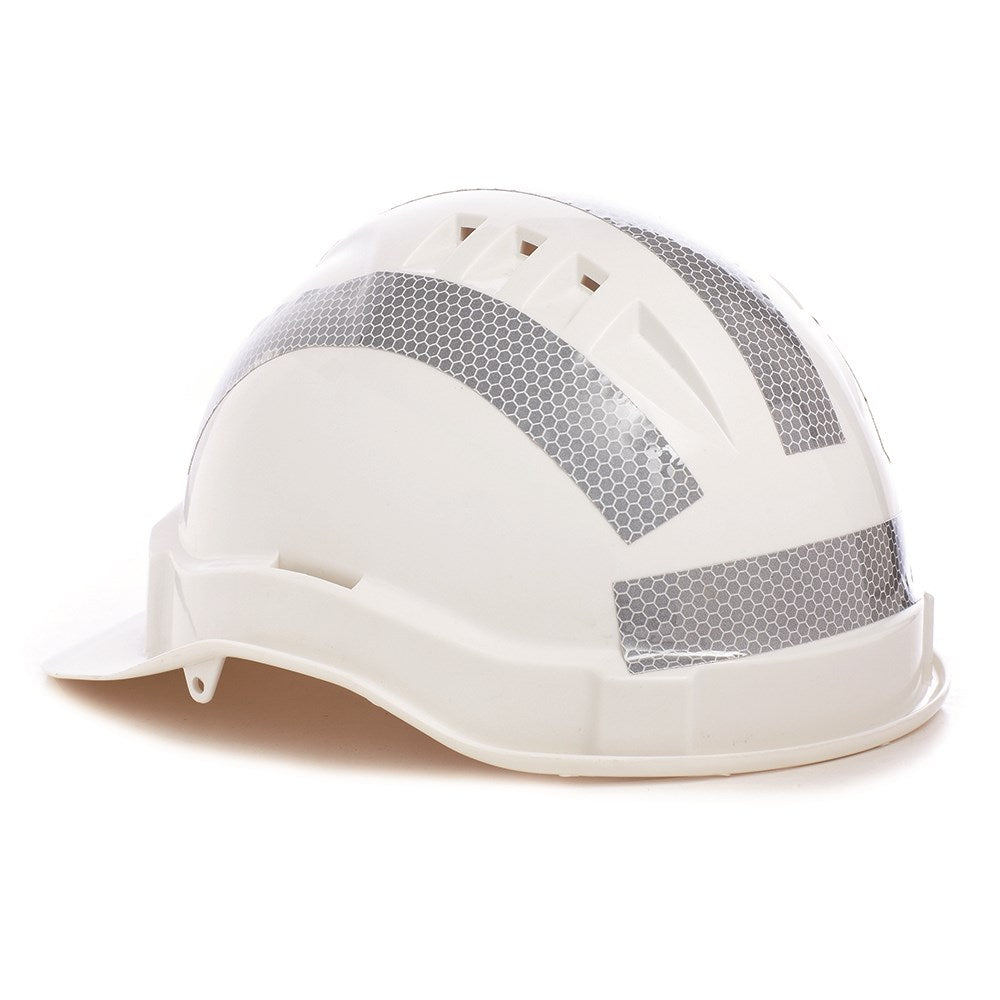 ProChoice Hard Hat Reflective Tape Silver Curved