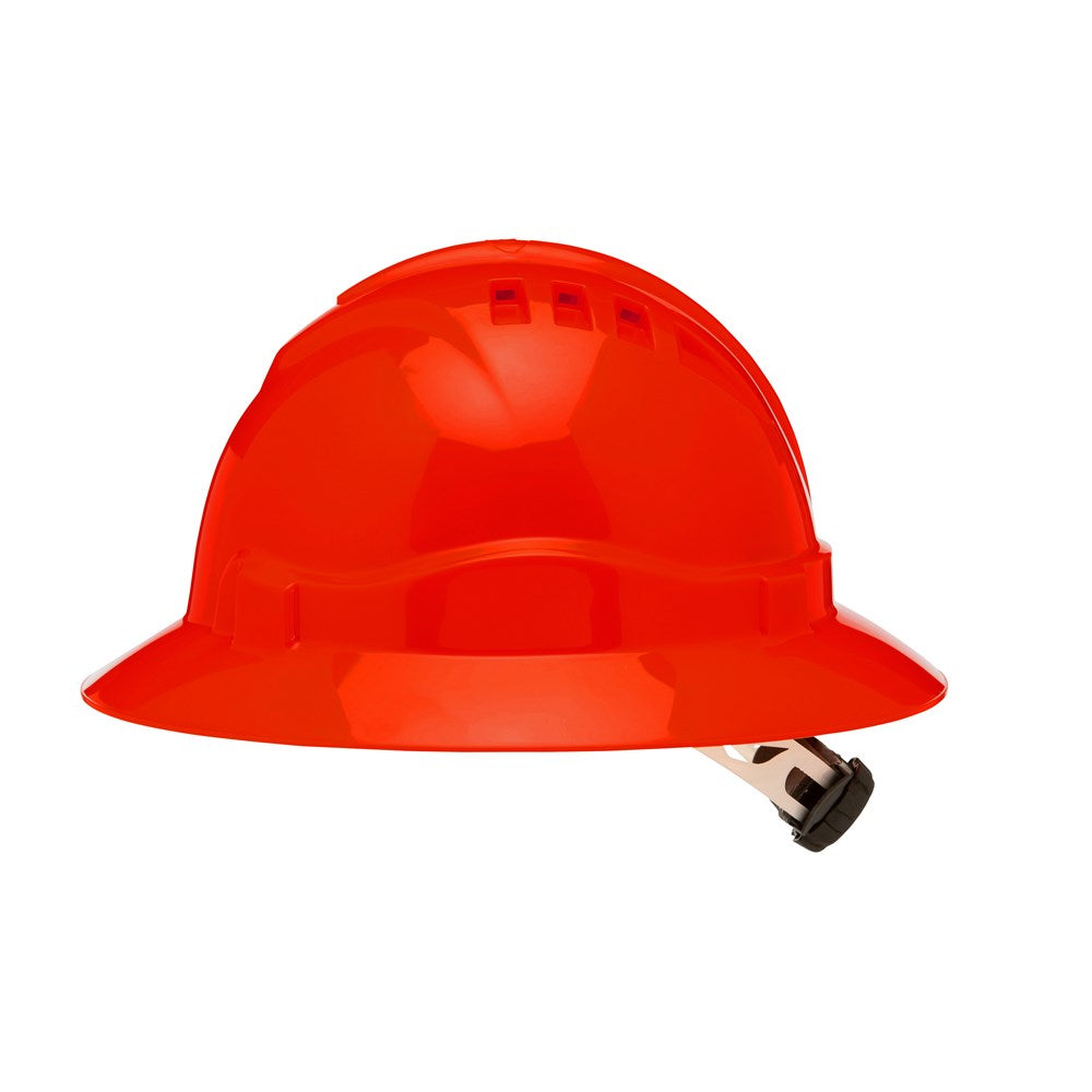 ProChoice V6 Vented Full Brim Hard Hat with Ratchet Harness White