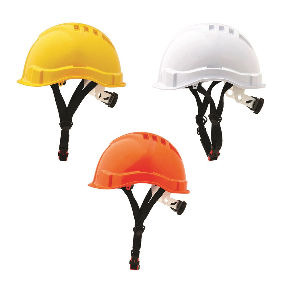 ProChoice Orange Vented Airborne Hard Hat with Micro Peak