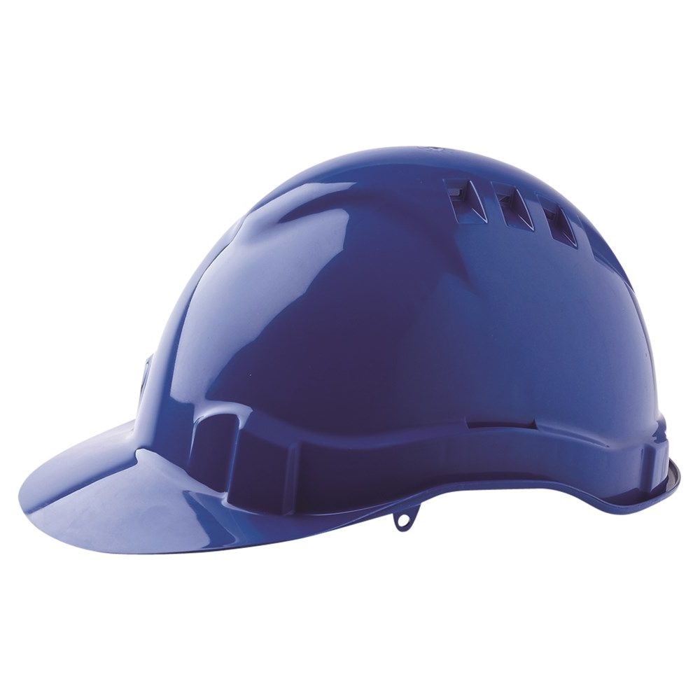 ProChoice V6 Vented Hard Hat with Push-Lock Harness Red