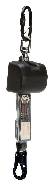 Linq Lanyard Single Retractable 2 x SG Karabiners 2.5m