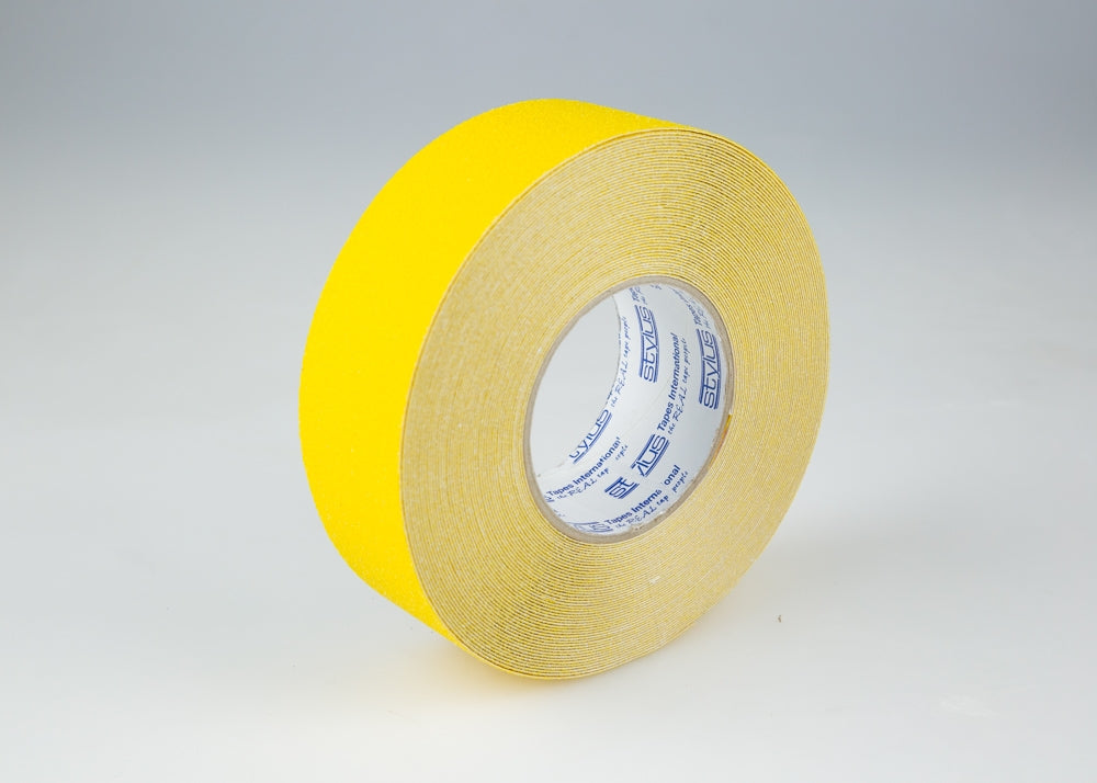 Stylus Slip Resistant Adhesive Tape Yellow 50mmx18.2m