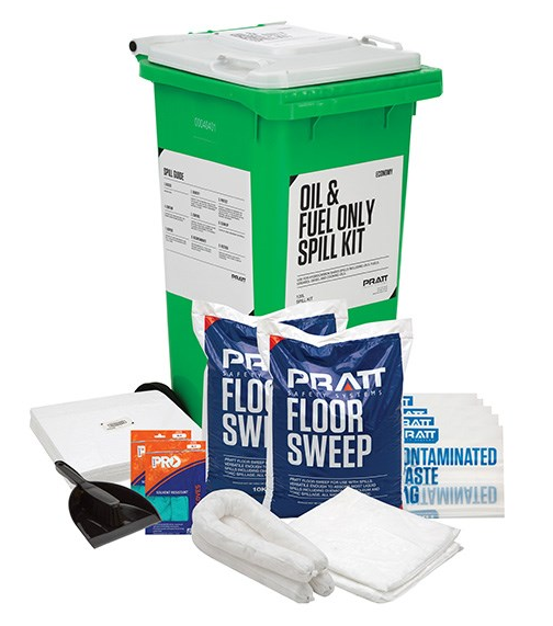 Pratt Oil/Fuel Spill Kit 120L Bin