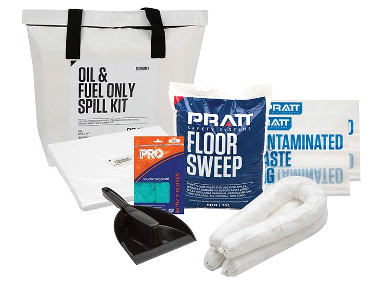 Pratt Oil/Fuel Spill Kit 120L Bin