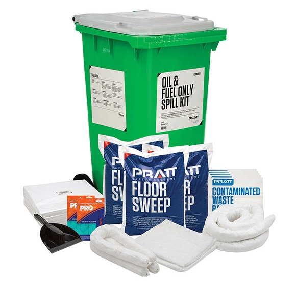 Pratt Oil/Fuel Spill Kit 120L Bin