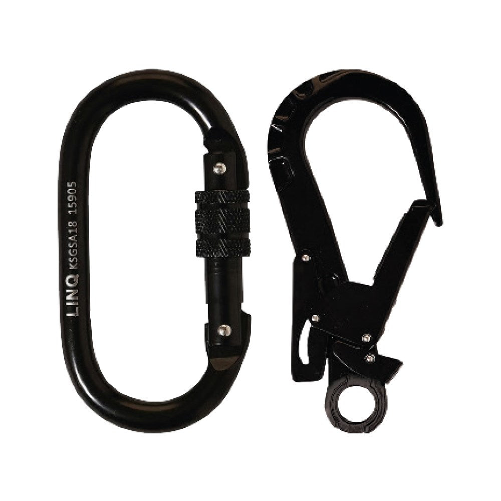 Linq Lanyard Single Rope 2 x SG Karabiners 2m