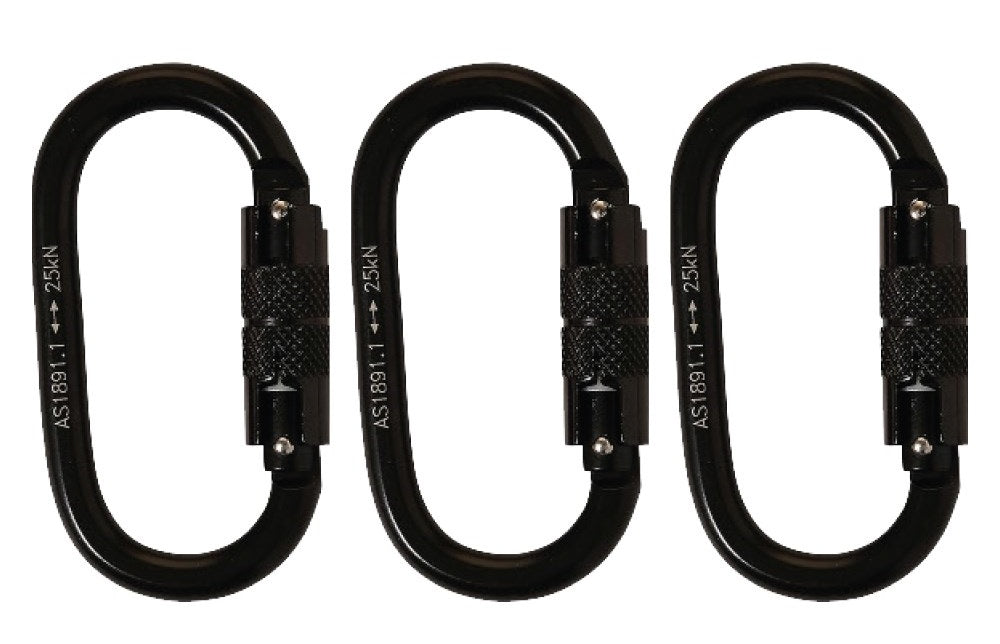 Linq Lanyard Double Rope 3 x DA Karabiners 2m