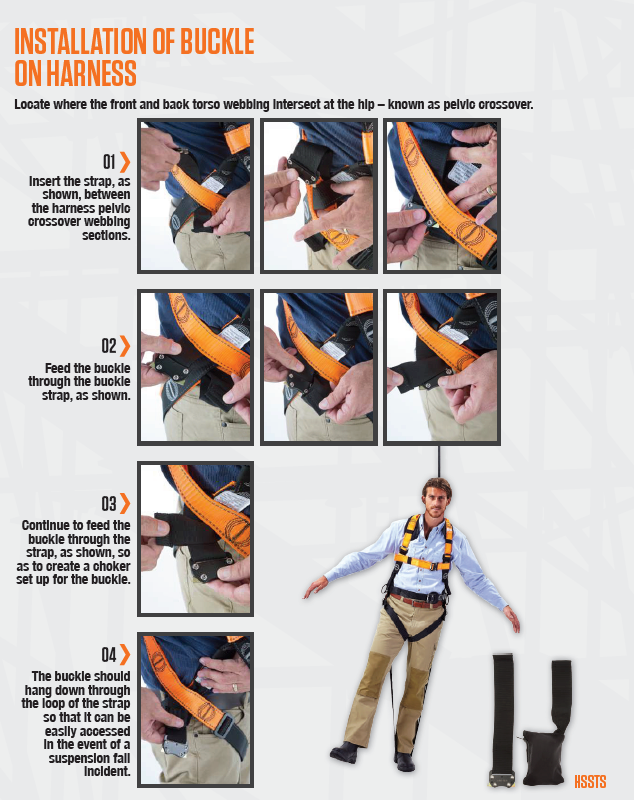 Linq Suspension Trauma Strap (Retro Fit)