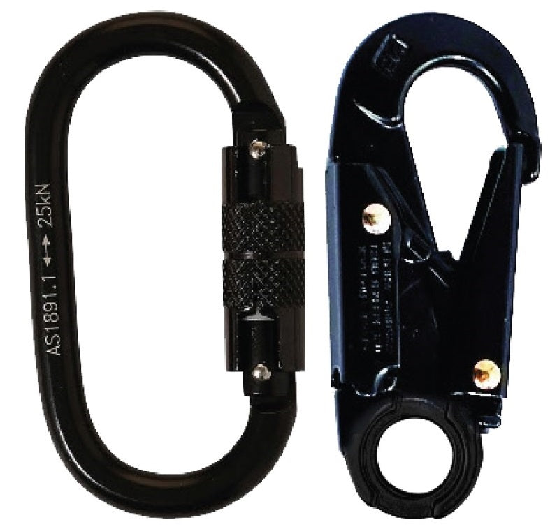 Linq Lanyard Single Adjustable 1 x DA Karabiner / 1 x DA Scaff Hook 2m