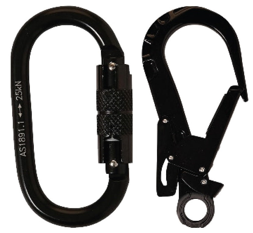 Linq Lanyard Single Adjustable 1 x DA Karabiner / 1 x DA Scaff Hook 2m