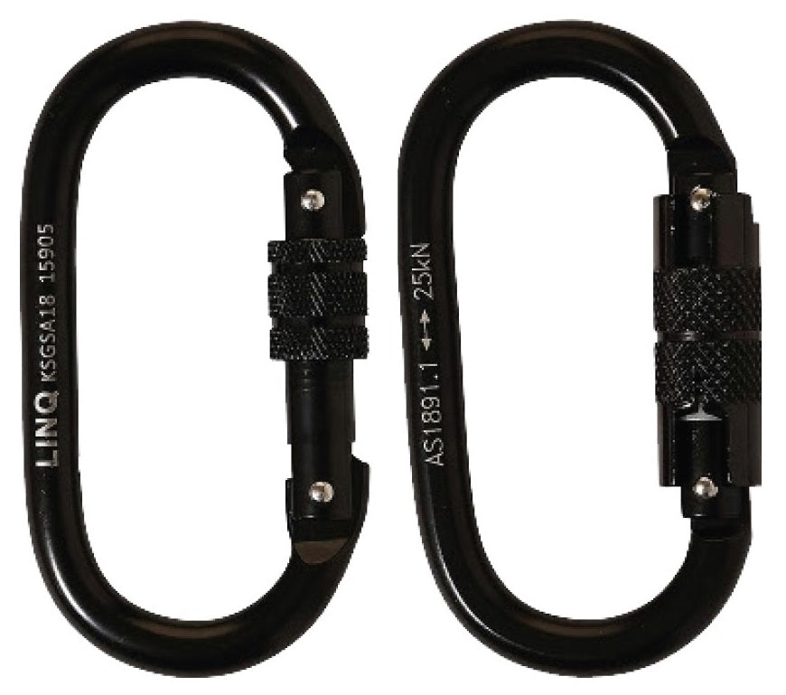 Linq Lanyard Single Adjustable 1 x SG Karabiner / 1 x DA Karabiner 2m