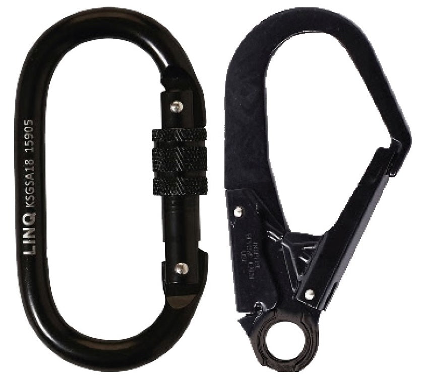 Linq Lanyard Single Adjustable 1 x SG Karabiner / 1 x DA Karabiner 2m