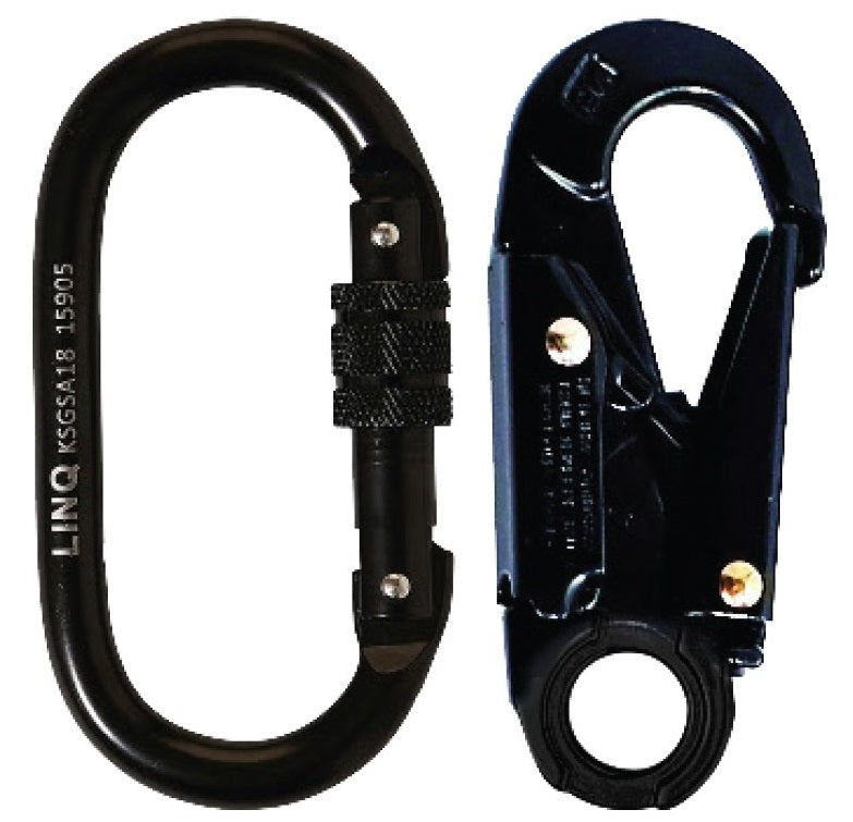 Linq Lanyard Single Adjustable 1 x SG Karabiner / 1 x DA Karabiner 2m