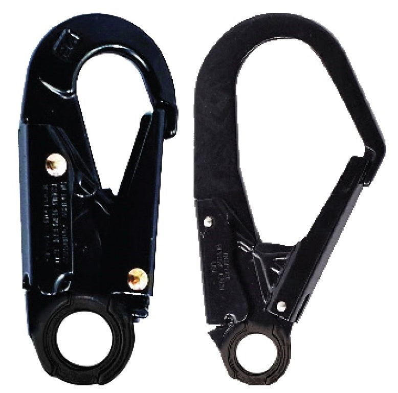 Linq Lanyard Single Adjustable 1 x Snap Hook / 1 x DA Scaff Hooks 2m