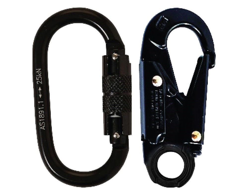 Linq Lanyard Single Webbing 2 x DA Karabiners 2m