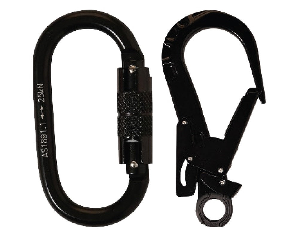 Linq Lanyard Single Webbing 2 x DA Karabiners 2m