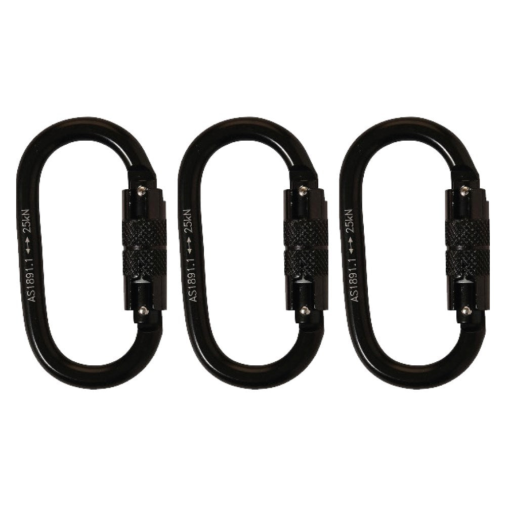 Linq Lanyard Double Webbing 1 x DA Karabiner / 2 x DA Scaff Hooks 2m