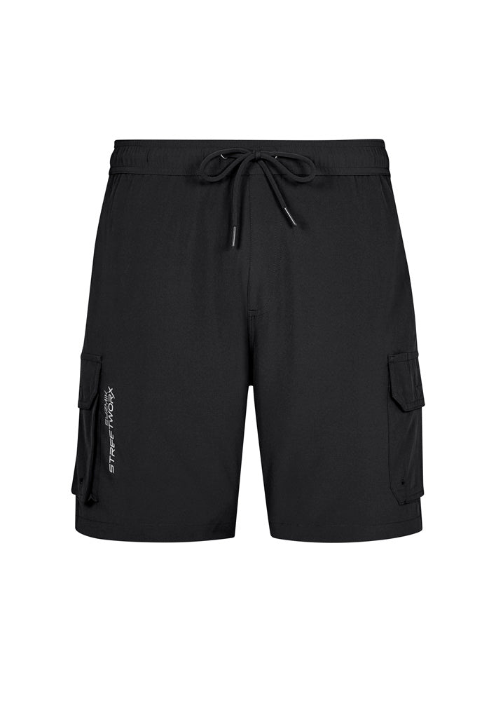 Syzmik Mens StreetWorx Stretch Board Shorts 140g