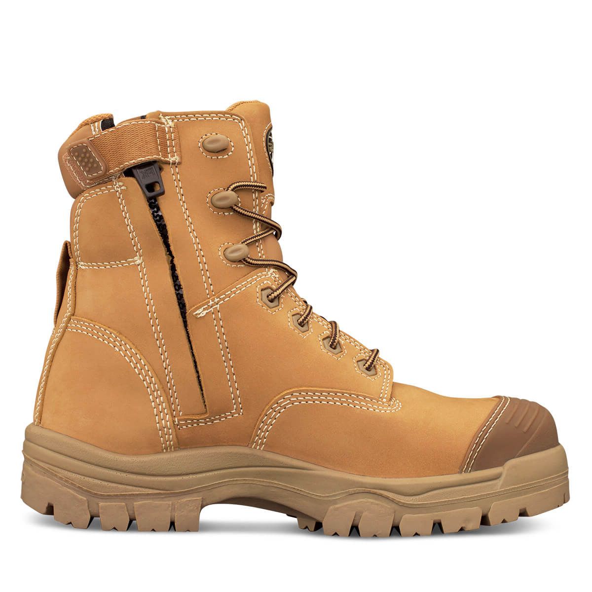 Oliver Mens 45-632Z 150mm Zip AT Boots Comp Bump TPU