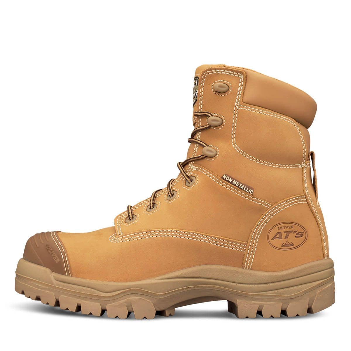 Oliver Mens 45-632Z 150mm Zip at Boots Comp Bump tpu Wheat 5