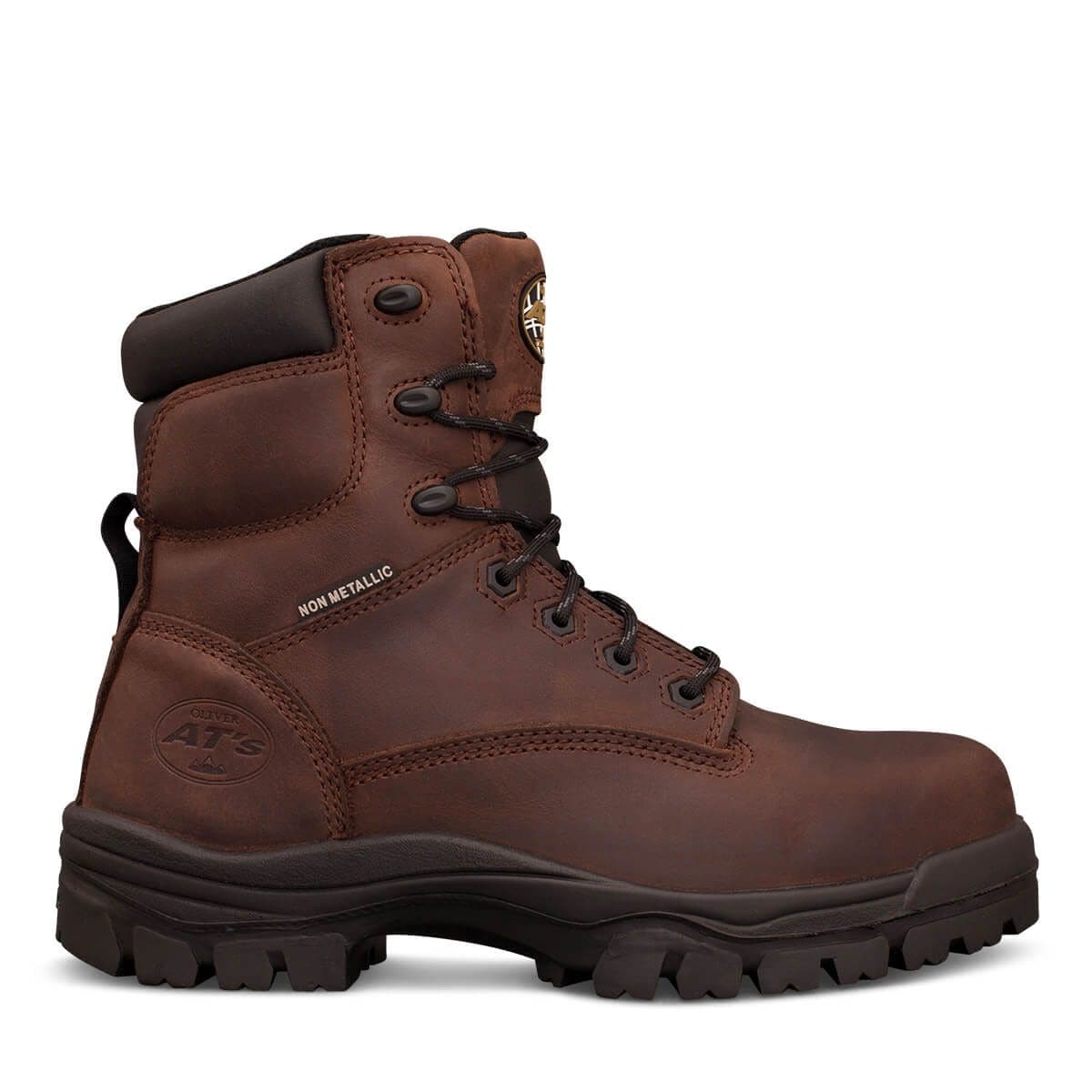 Oliver Mens 45-637 150mm lu at Boots Comp tpu Brown 8