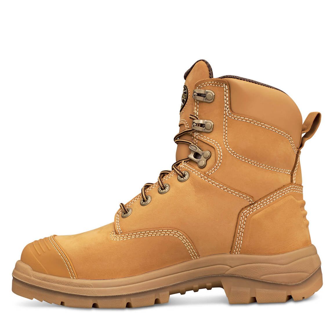Oliver Mens 55-332 150mm LU AT Boots Steel Nitrile