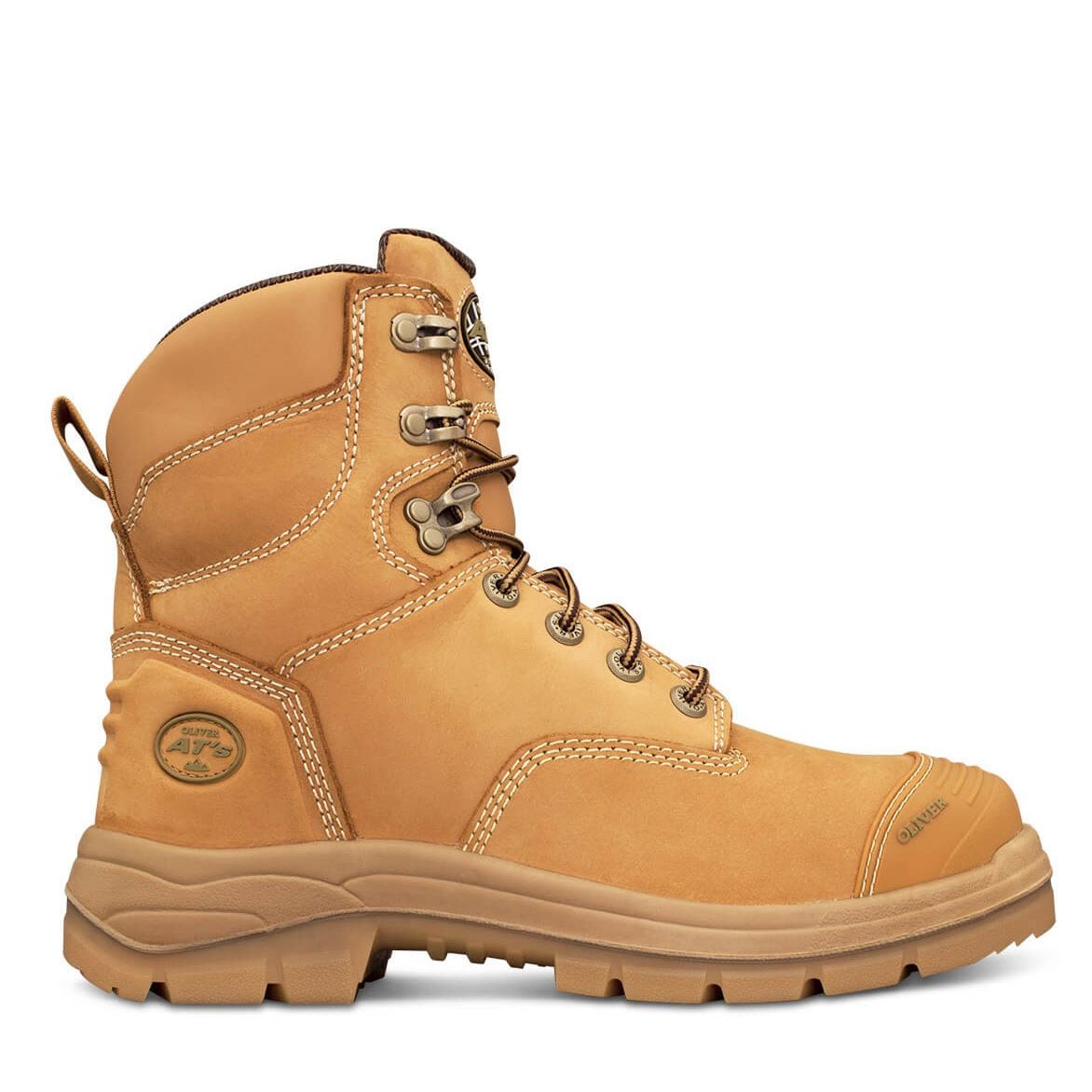 Oliver Mens 55-332 150mm LU AT Boots Steel Nitrile