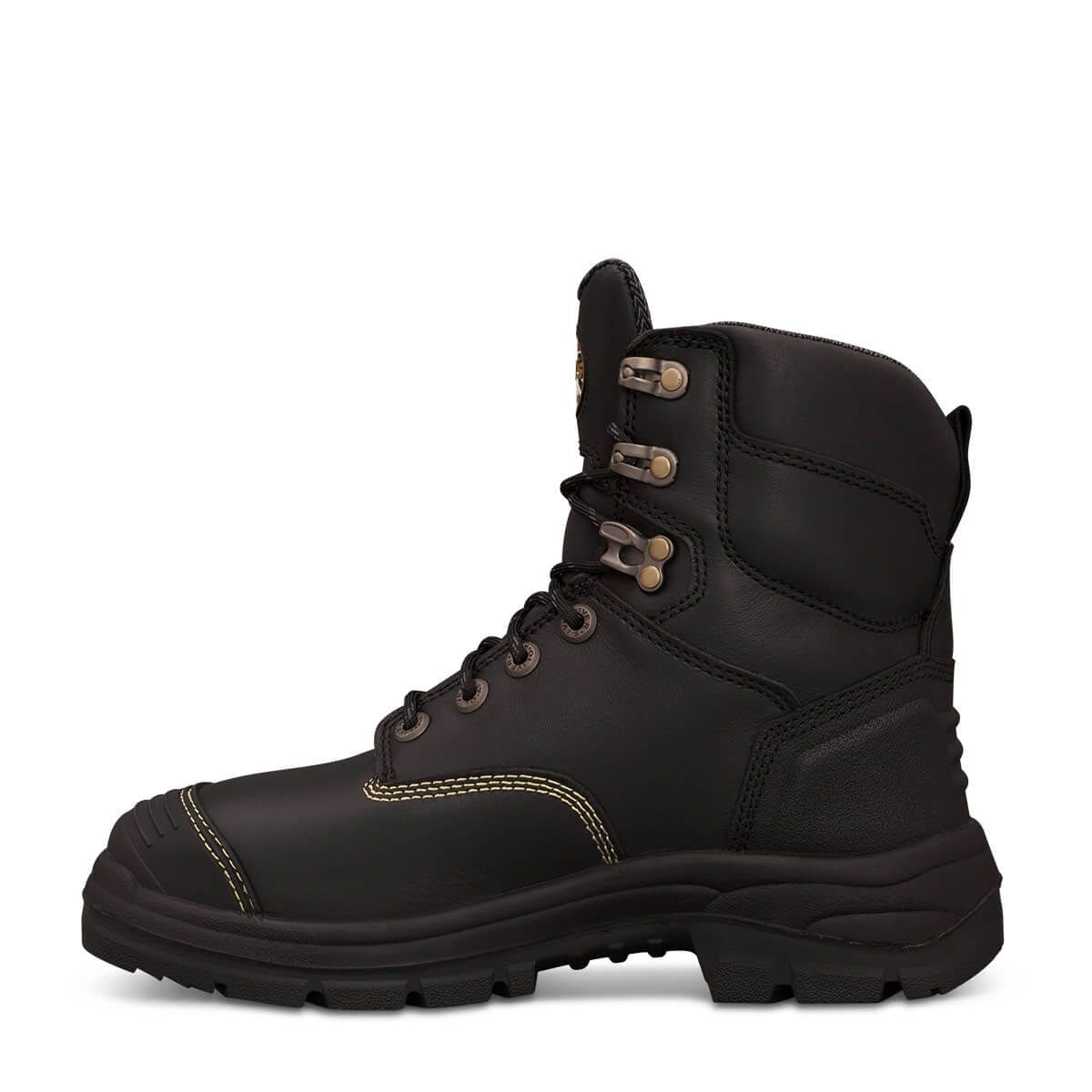 Oliver Mens 55-346 150mm LU AT Boots Steel Bump Met PR Nitrile