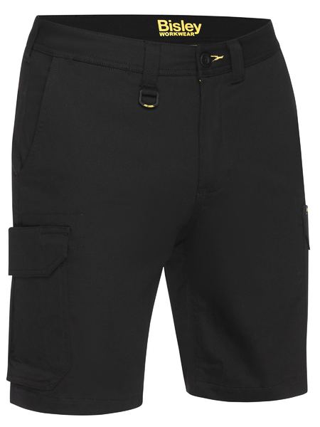 Shorts Bisley Mens Stretch Drill Cargo 280g BSHC1008