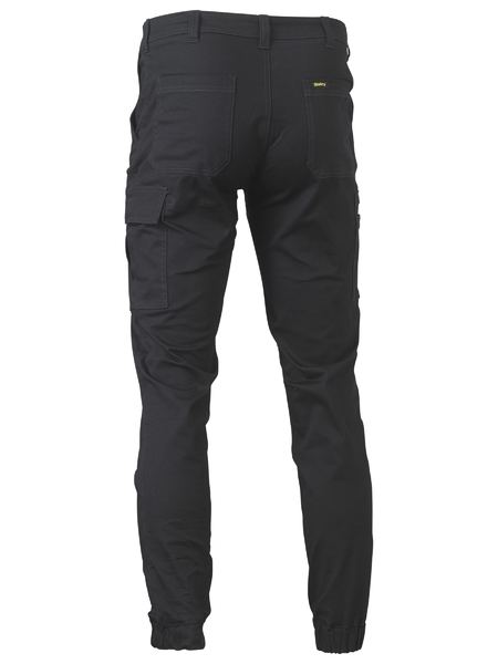 Bisley Mens Stretch Drill Cuffed Cargo Pants 280g BPC6028