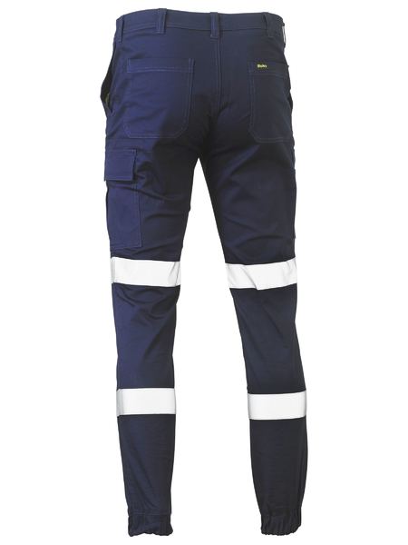 Pants Bisley BM-Taped Stretch Cargo Cuffed Drill 280g Navy 77R
