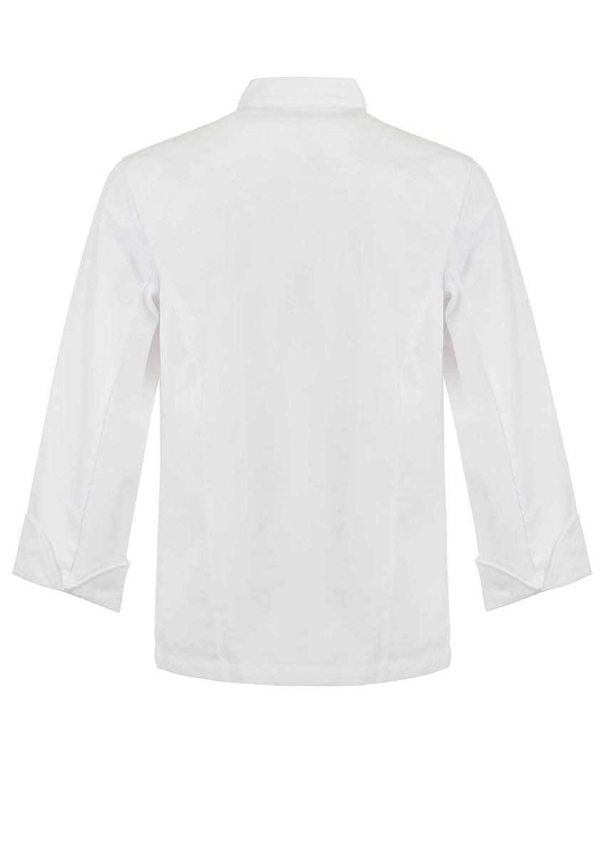 ChefsCraft Mens Executive Chefs Jacket with Press Studs LS 220g