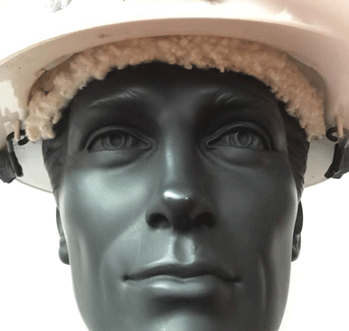 Mic Designs Wool Slinkskin Hard Hat Liner