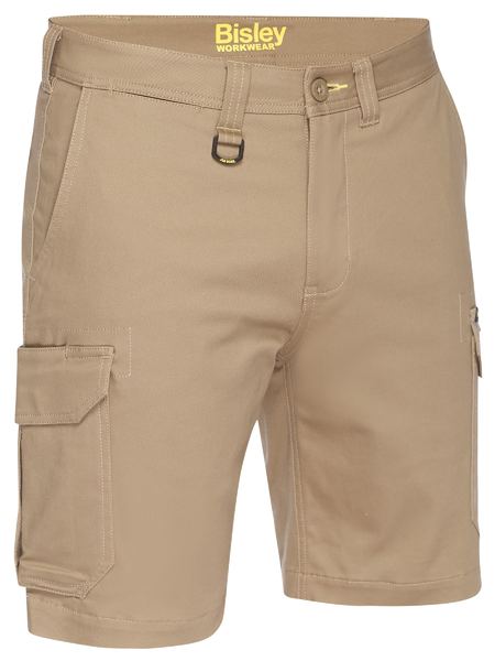 Shorts Bisley Mens Stretch Drill Cargo 280g BSHC1008