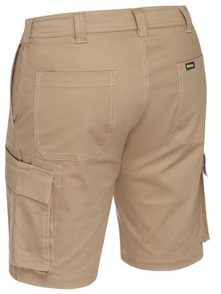 Shorts Bisley Mens Stretch Drill Cargo 280g BSHC1008
