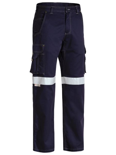 Pants Bisley Taped Cargo Vented Drill 190g BPC6431T