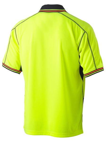 Polo Bisley Hi Vis Poly Mesh 140g BK1219