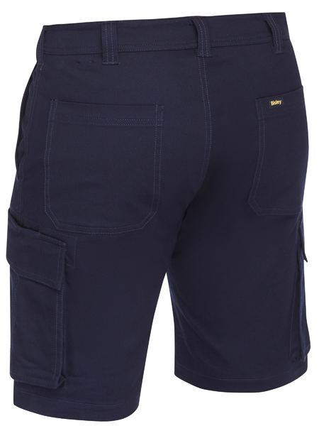 Shorts Bisley Mens Stretch Drill Cargo 280g BSHC1008