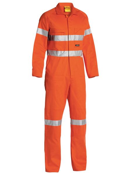 Coverall Bisley Hi Vis Taped Drill 310g BC607T8
