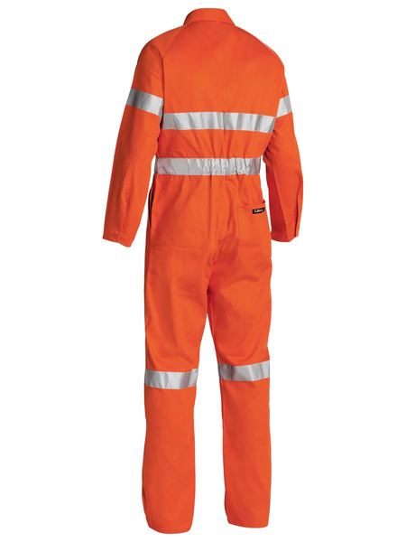 Coverall Bisley Hi Vis Taped Drill 310g BC607T8